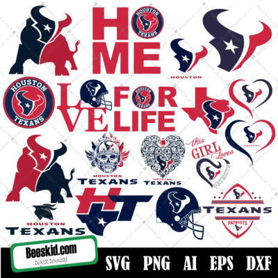 Houston Texans Svg Bundle, Texans Svg, Houston Texans Svg For Cricut, Houston Texans Logo Svg, Houston Texans Cut, NFL Svg