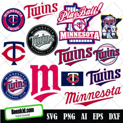 Minnesota Twins Cut Files, Svg Files, Baseball Clipart, Cricut Minnesota Twins Cutting Files, Baseball Dxf, Clipart, Instant Download