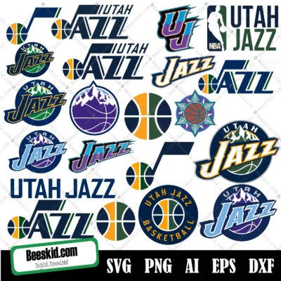 Utah Jazz svg, Sport svg, Basketball Team svg, NBA Teams Svg, Png, Dxf,, Instant Download
