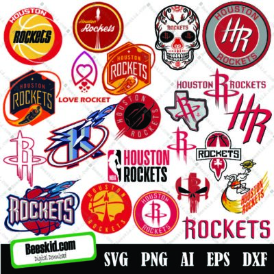 Houston Rockets Basketball Team Bundle SVG, Houston Rockets svg, NBA Teams Svg, NBA Svg, Png, Bundle