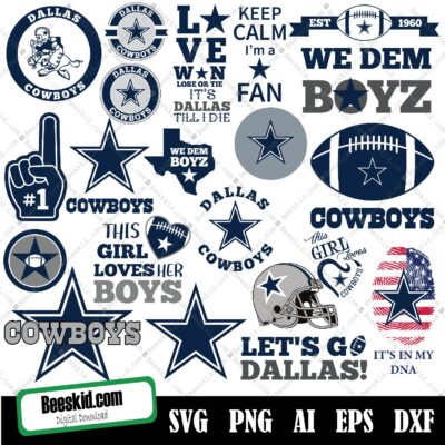 Dallas Cowboys Svg, Dallas Svg, Cowboys Svg, Cowboys football, Dallas Cowboys Svg Bundle