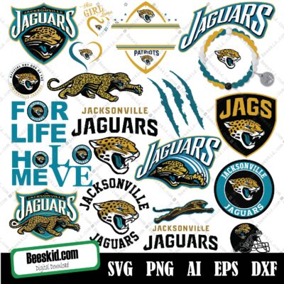 Designs Jacksonville Jaguars Logos Svg Bundle, Nfl Football Svg, Football Logos Svg, Jaguars Nfl Svg, Jaguars Football Svg, Jaguars Logo Svg