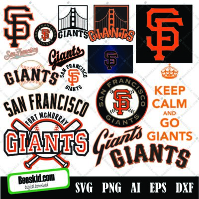 San Francisco Giants Svg, San Francisco Giants Cut Files, Svg Files, Baseball Clipart, Cricut Giants Cutting Files, Baseball Dxf, Clipart, Instant Download