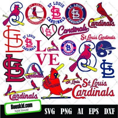 St Louis Cardinals Svg, St Louis Cardinals Cut Files, Svg Files, Baseball Clipart, Cricut St Louis Cardinals Cutting Files, Baseball Dxf, Clipart, Instant Download