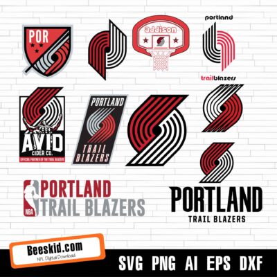 Portland Trail Blazers Basketball Team svg, Portland Trail Blazers svg, N B A Svg, Png, Bundle Svg Files