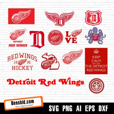 Detroit Red Wings Svg,Detroit Red Wings Cricut, Detroit Red Wings Digital,Detroit Red Wings Printables