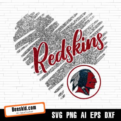 Redskins Svg, Redskins, Redskins Svg For Cricut, Redskins Logo Svg, Redskins Cut File