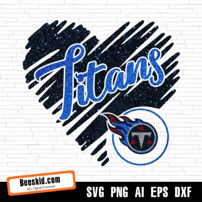 Titans Heart Svg, Tennessee Titans Png, Tennessee Titans Svg For Cricut, Tennessee Titans Logo Svg, Tennessee Titans Cut File