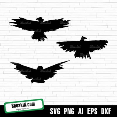 Eagle Bird Grunge Nation Svg