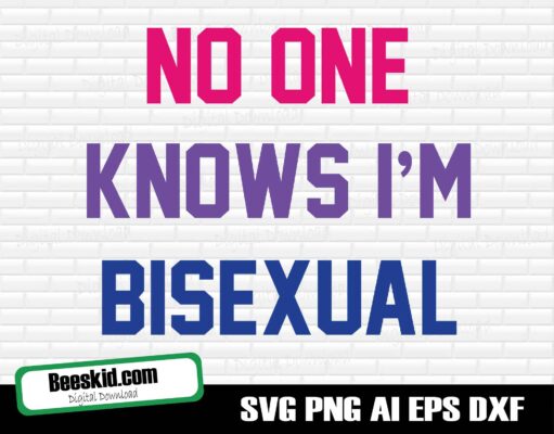 LGBTQ Bisexual Svg, Bi Pride Month Svg, Gay Pride Svg, LGBT Svg, Gay Svg, Pride Svg, Rainbow Svg, Gay Pride Shirt Svg, Cut Files for Cricut