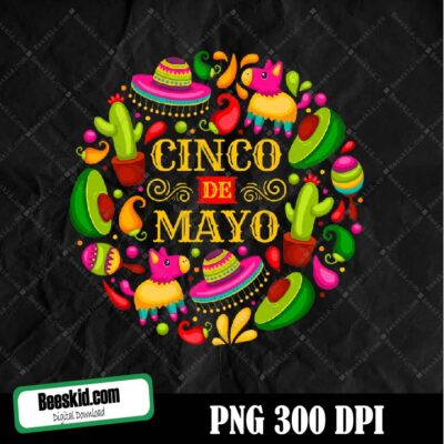 Cinco De Mayo Png Digital File Download