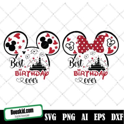 Mickey and Minnie outline Svg / Minnie Head Outline Svg / Mickey Mouse Outline Head / Svg  Instant download design for cricut or silhouette