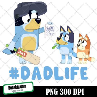 Parenting Is Trifficult Png, Bluey Png For Father, Fathers Day 2022 Png, Birthday Gift For Dad, Funny Bluey Dad Life, Bandit Bluey Bingo, Parenting Is Trifficult