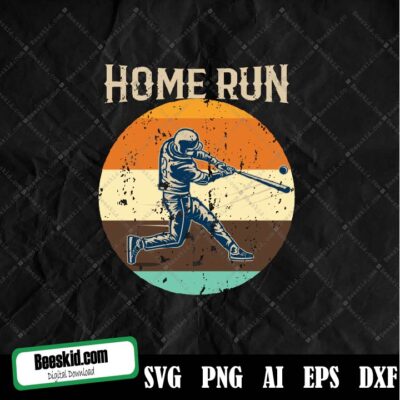 Baseball Player Home Run Svg, Home Plate Svg, Digital Download Baseball Stitch, Baseball Logo Svg, Baseball Svg, Png, Jpg, Sports Player