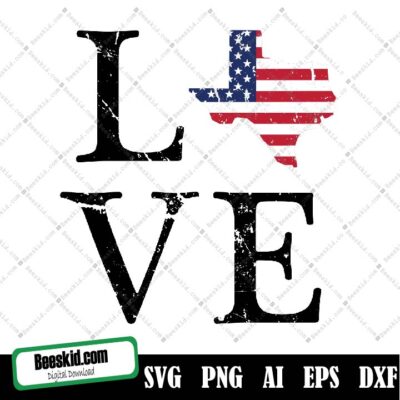Love Texas, America SVG Bundle, Independence Day svg, Memorial Day Svg, Independence Day Svg, USA Svg, Patriotic Svg,
