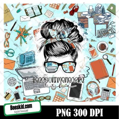 Account Manager Life 20oz Skinny Tumbler, Messy Bun Hair Life Tumbler Png, Teacher Life 20oz Tumbler Png
