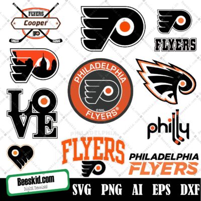 Philadelphia Flyers Bundle Svg, Flyers Svg, N H L Svg,N Hl Svg, Hockey Cricut, Cut File, Clipart  Cricut  Silhouette Cameo