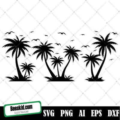 Palm Trees Can Glass Wrap Svg, Palm Trees Can Glass Wrap Svg,Libbey 16 Oz Beer Can Glass Svg, Summer,Boho Style Svg,Instant Digital Download,Cricut Design