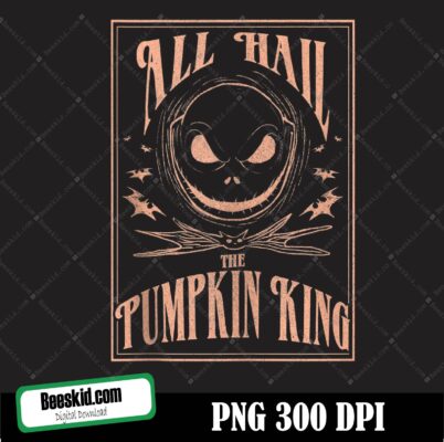 Disney The Nightmare Before Christmas Hail The Pumpkin King Tank Top,I Am The Pumpkin King Jack Skellingtonhalloween Png, Png And Studio 3 Files