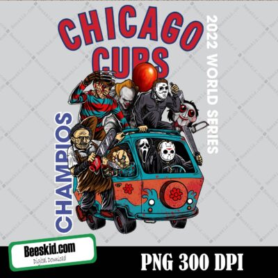 Chicago Cubs Halloween Png , Clipart Bundle, Cutting File, Sport Png, College Football Png