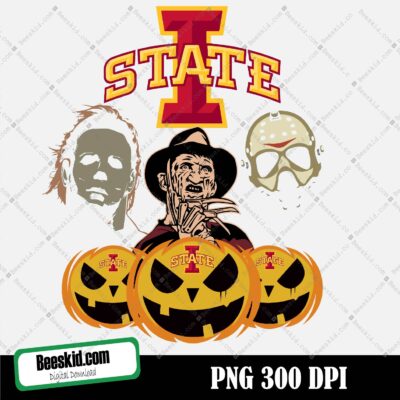 Iowa State Cyclones Horror Halloween Png, N C A A Png, Logo Png, Football Vector, Png Files, Sport Halloween Png, Football Halloween Png
