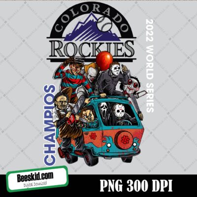 Colorado Rockies Halloween Png, Clipart Bundle, Cutting File, Sport Png, College Football Png