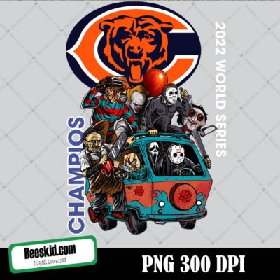 Chicago Bears Halloween Png, Clipart Bundle, N F L teams Png, Football Teams Png, Football Png