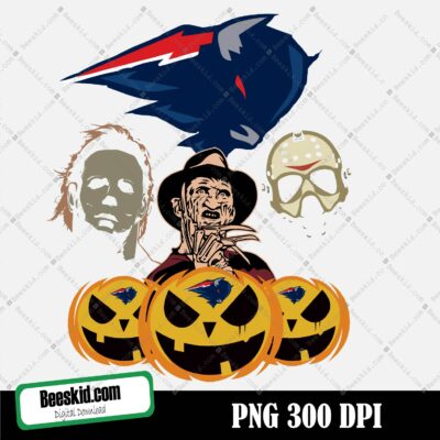 Buffalo Bills Horror Halloween Png, Clipart Bundle, N F L teams, N FL Png, Football Teams Png