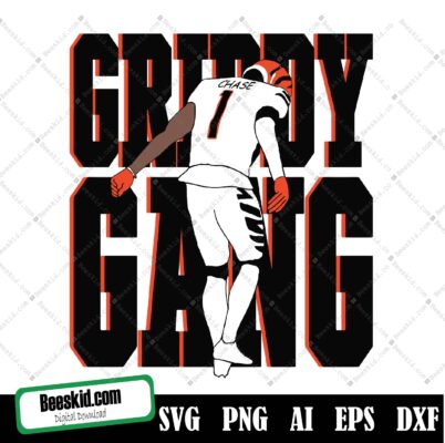 Cincinnati: Griddy Gang Svg