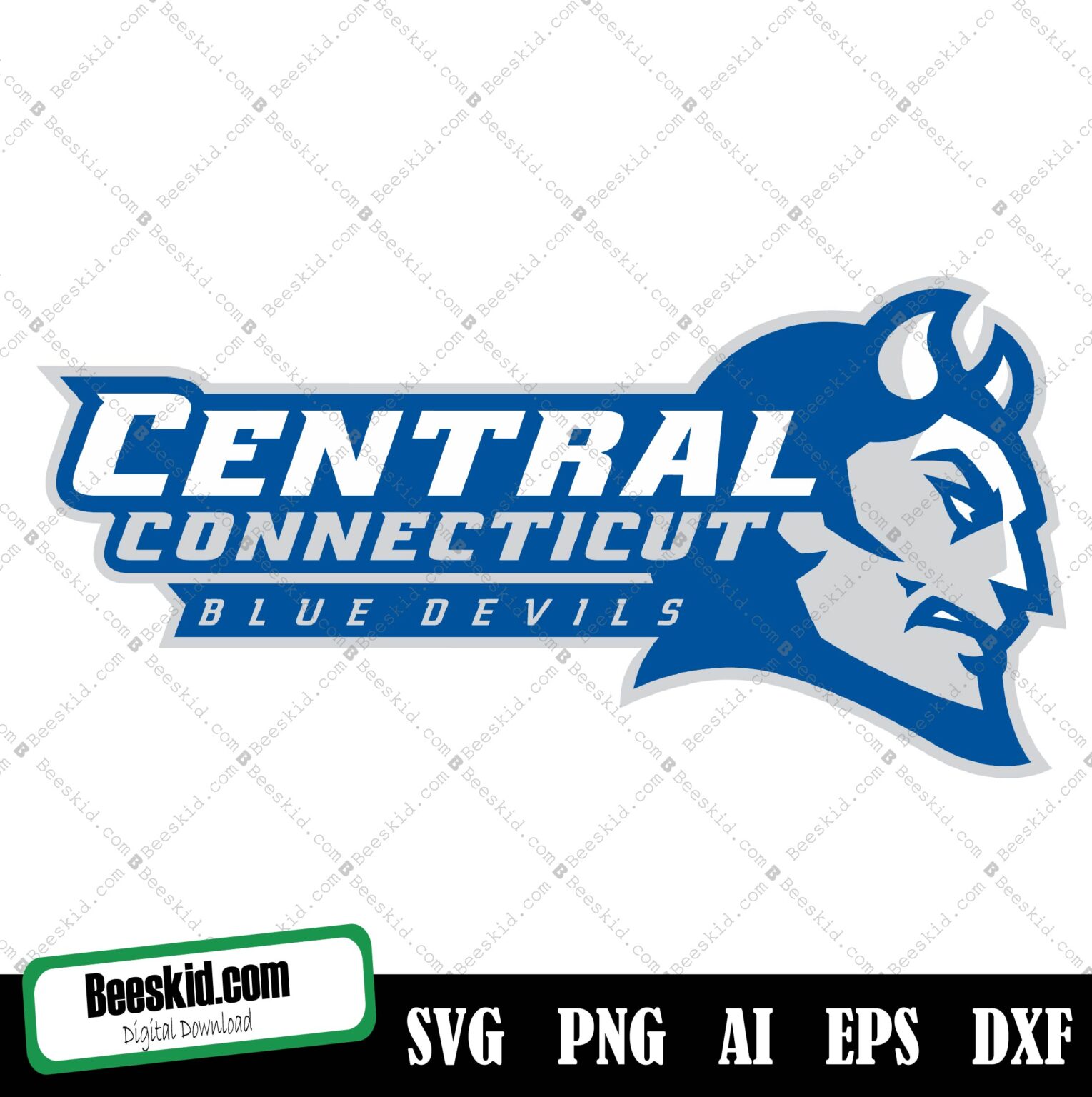 Central Connecticut Blue Devils Svg, Blue Devils Svg, Football Team Svg ...