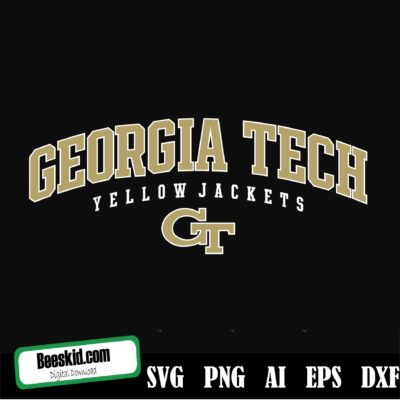 Georgia Tech Yellow Jackets Gt Svg